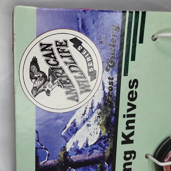 Frost Cutlery American Wildlife series 15 knives attached to board rare vintage - Picture 6 of 10